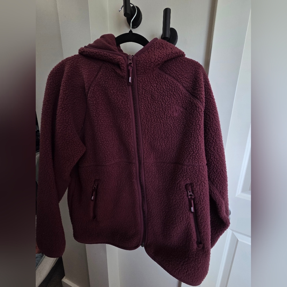 Tna Polar Fleece Zip Up Hoodie